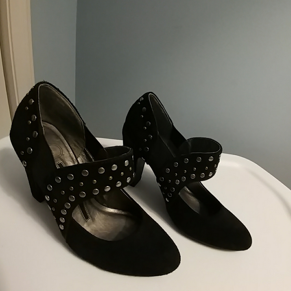 Studded Heels